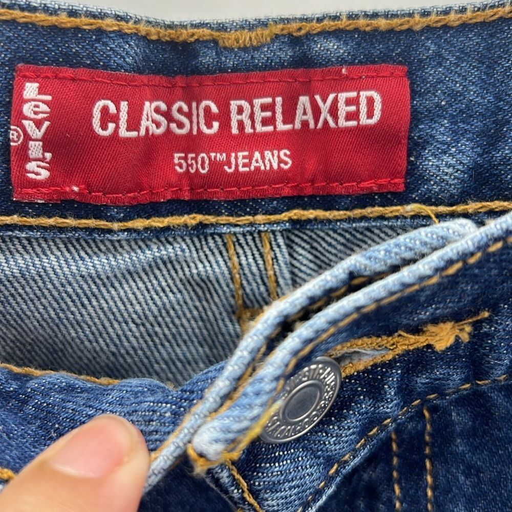 Levi’s women’s 550 relaxed fit tapered leg size 20 short retro look - Picture 3 of 5